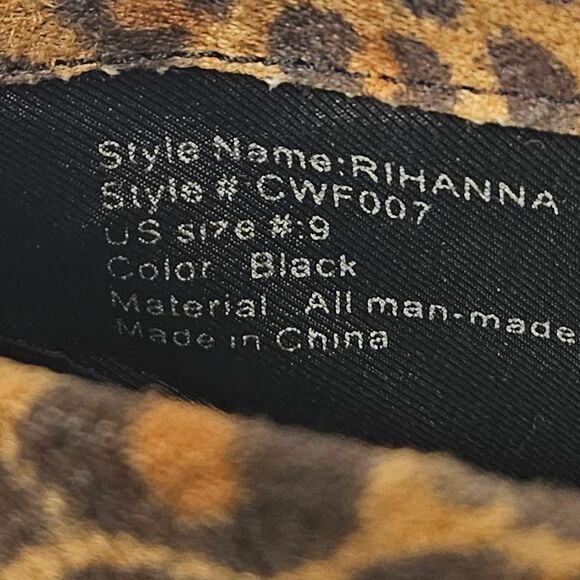 COOGI Black Booties sz 9 - Picture 8 of 12